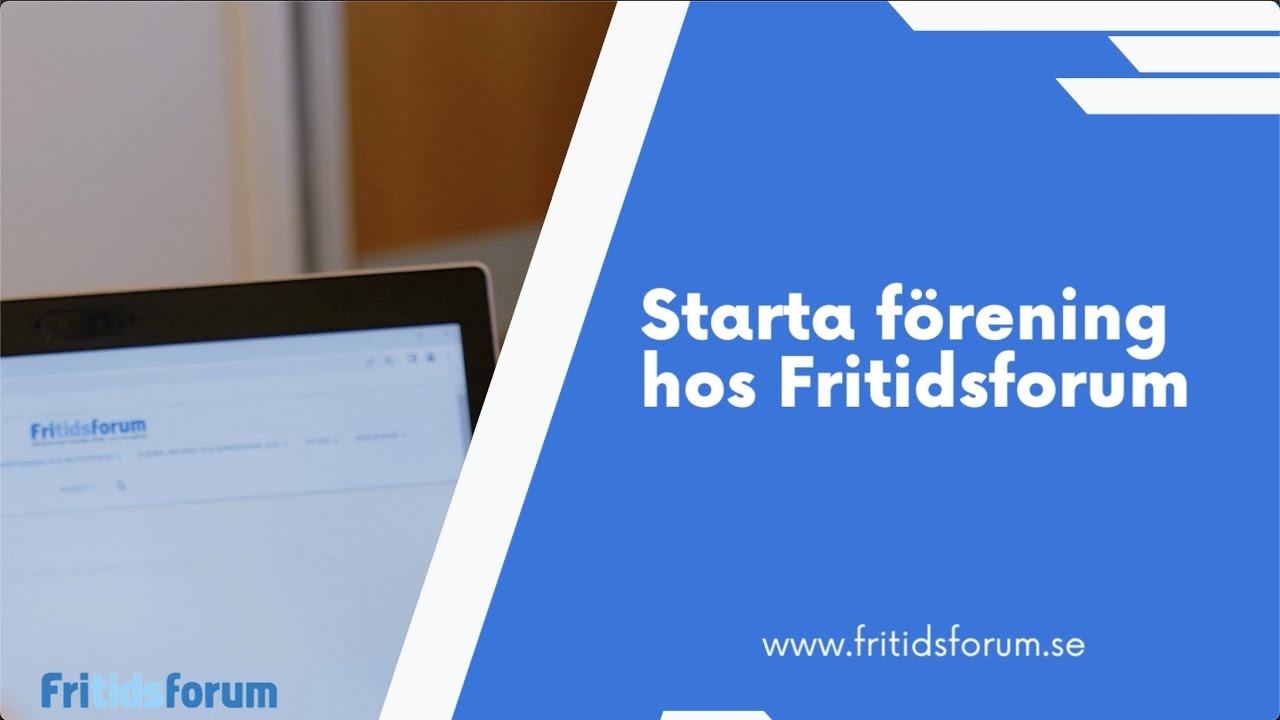 Starta f&ouml;rening hos Fritidsforum
