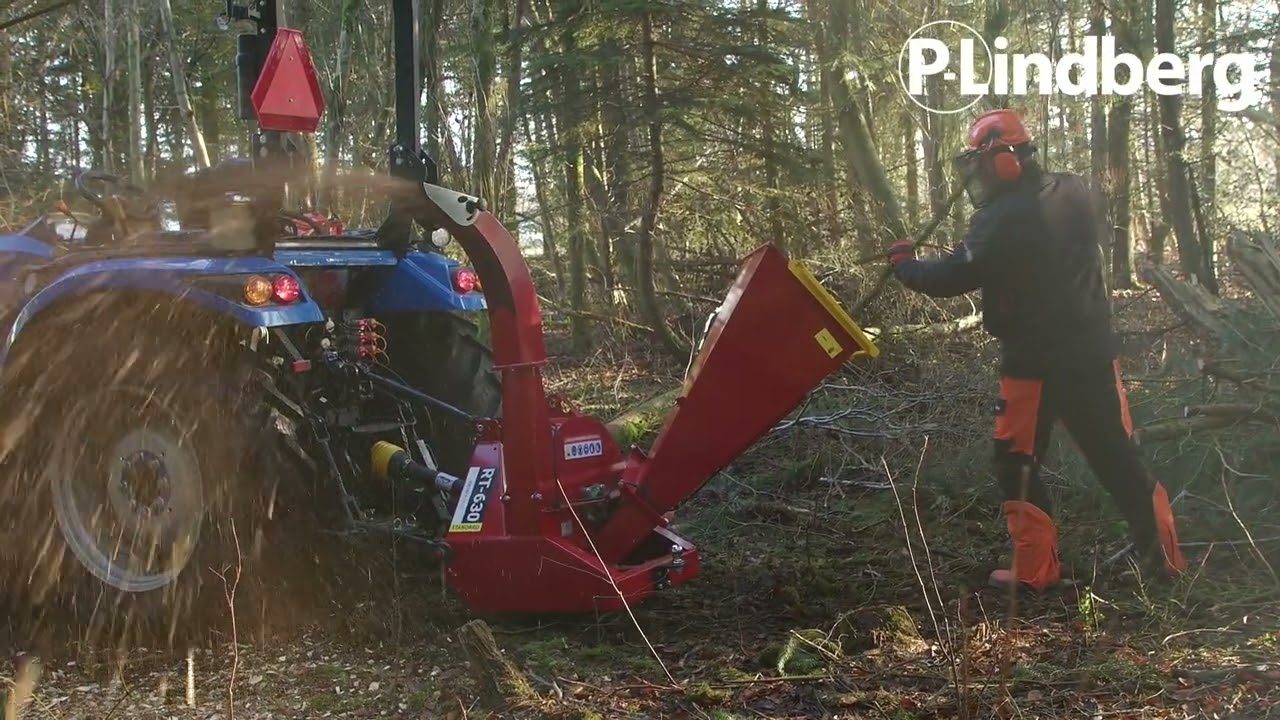 Kompostkvarn för traktor RT-630, P. Lindberg, 16-9