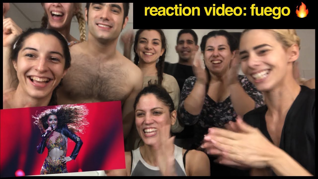 Reaction Video "Fuego" Eurovision 2018 | Mairiboo Says WOW!!!