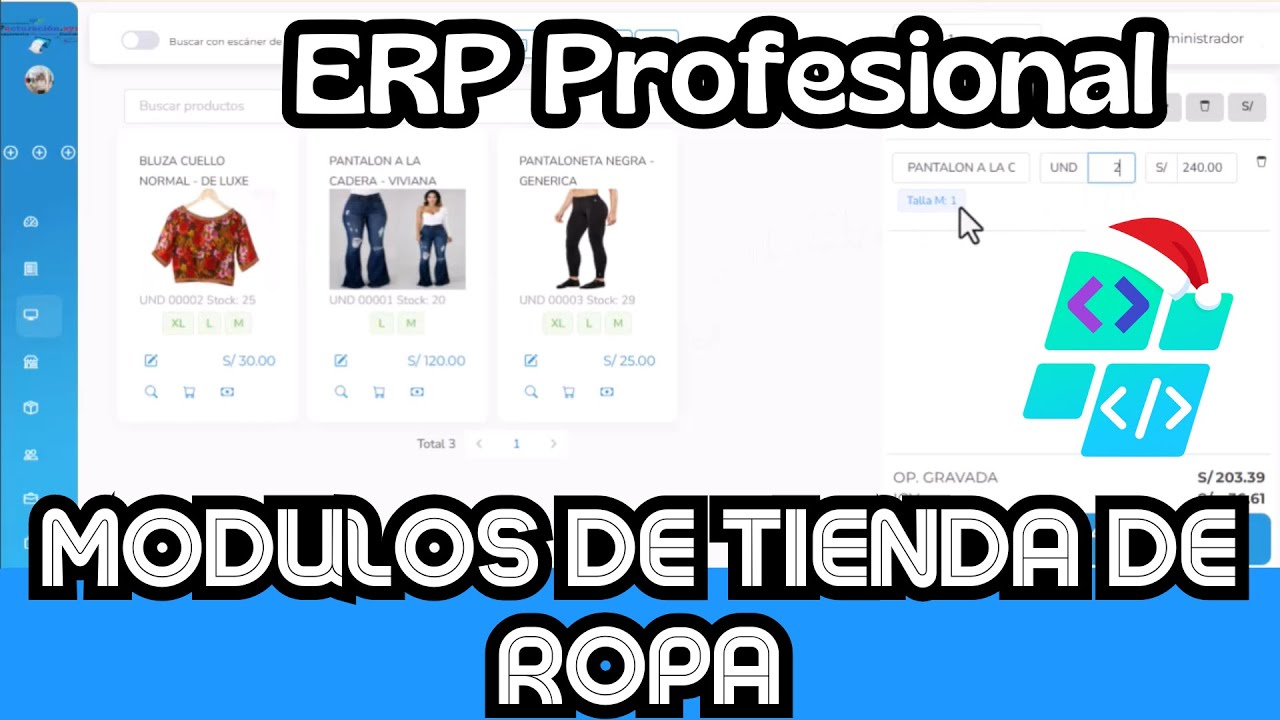 Sistema para Venta de Ropa con Facturación Electrónica