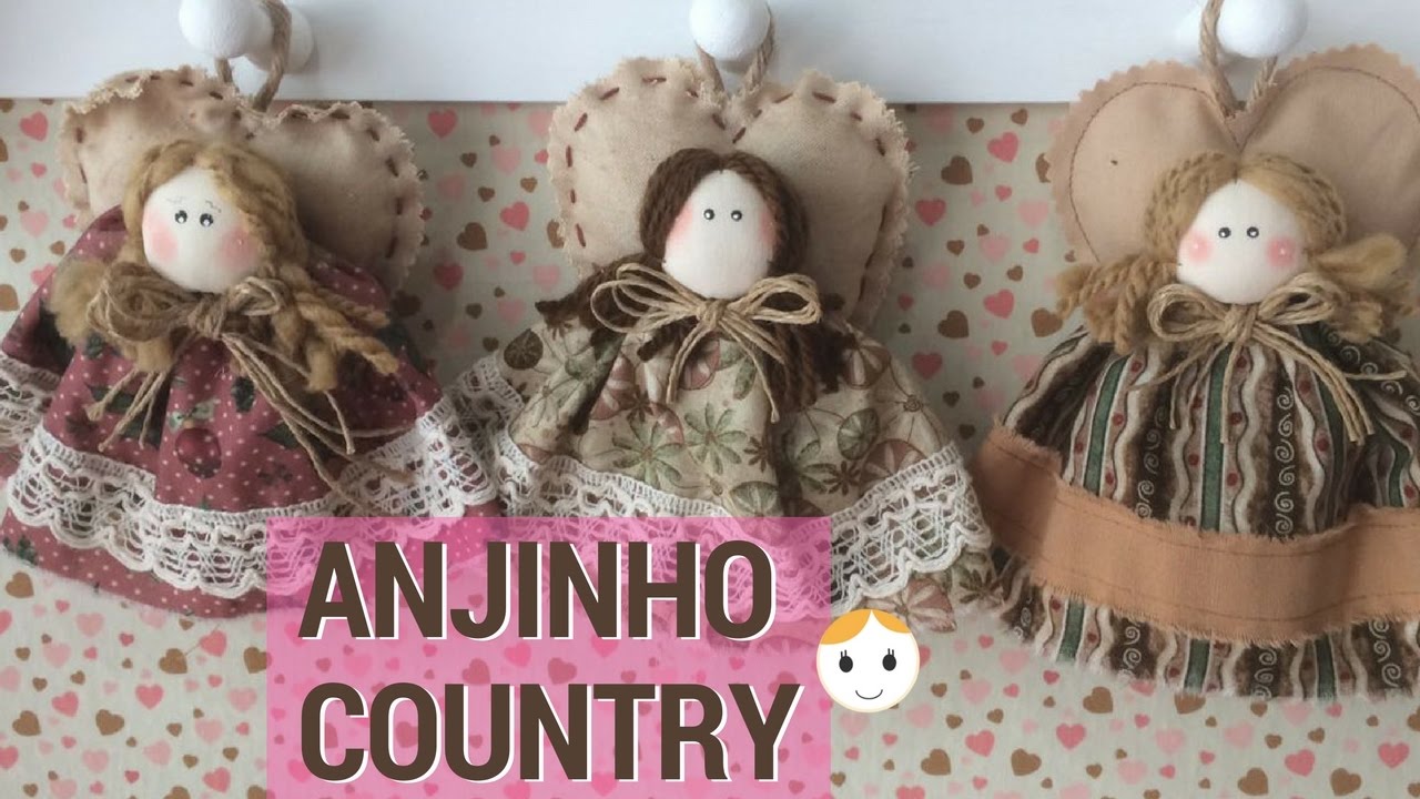ANJINHO COUNTRY, COMO COSTURAR E DECORAR - Drica TV Ao Vivo