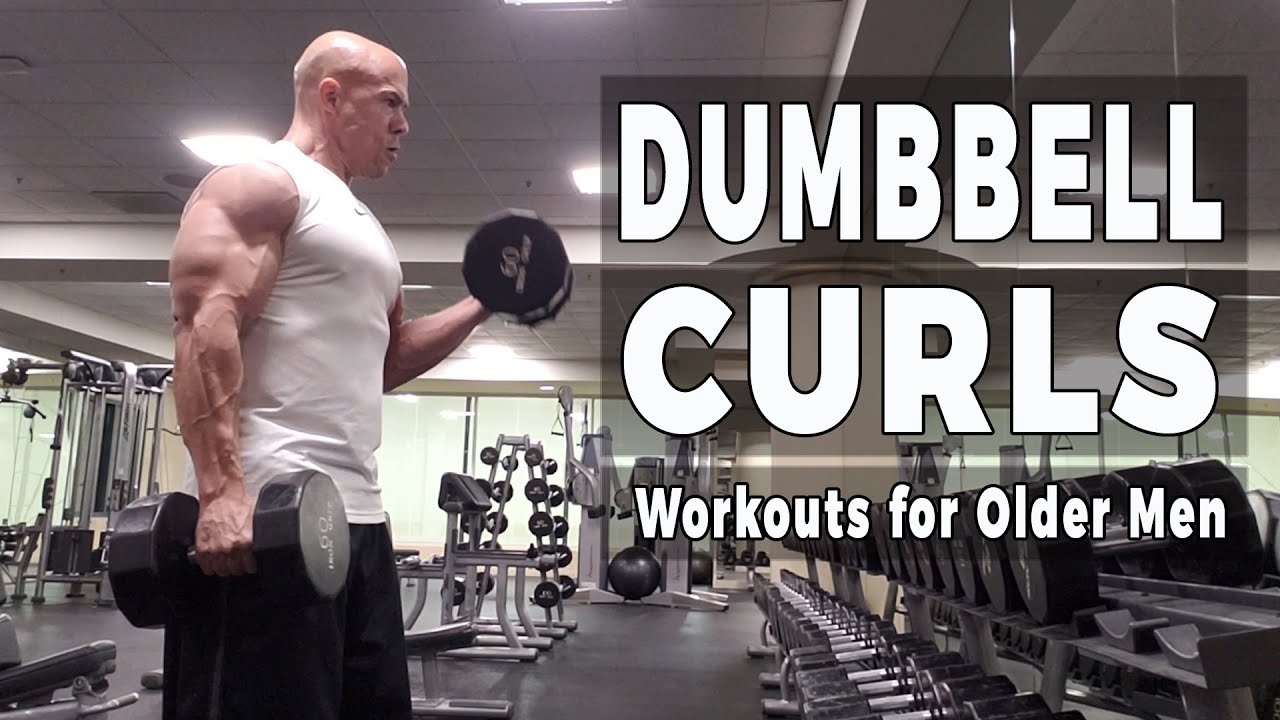 Dumbbell Curls with Skip La Cour - Workouts for Older Men