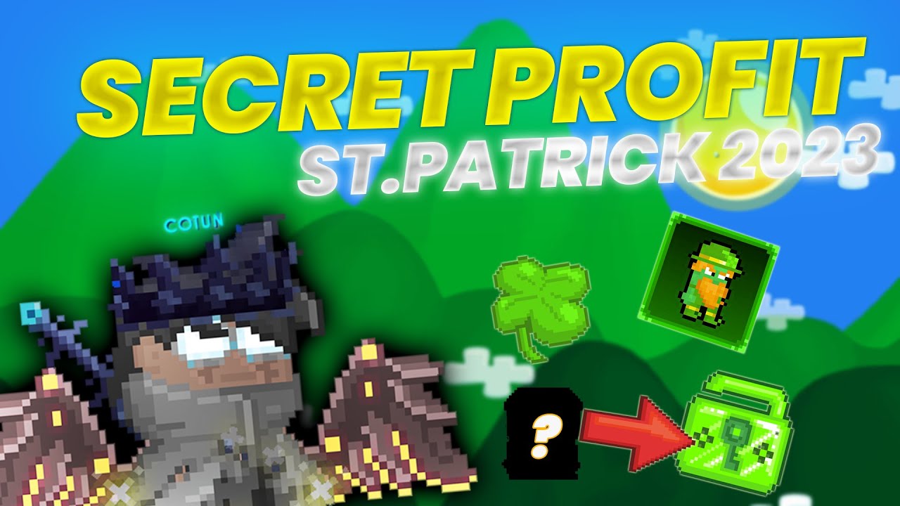 SECRET ST.PATRICK PROFIT! 🍀How to Defeat Paddy O'Malice | Growtopia