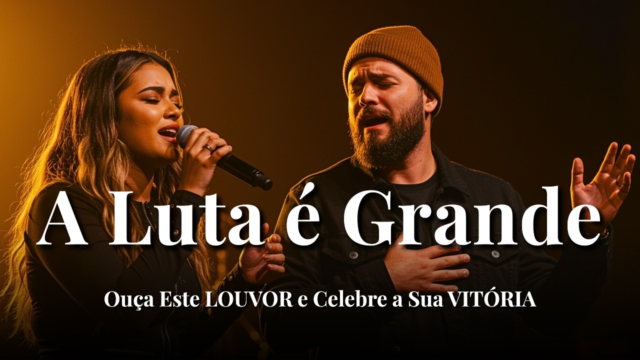A LUTA É GRANDE (Mas a Vitória Será Maior) – Hino Estilo Gabriela Rocha e Isaías Saad– Louvor Gospel