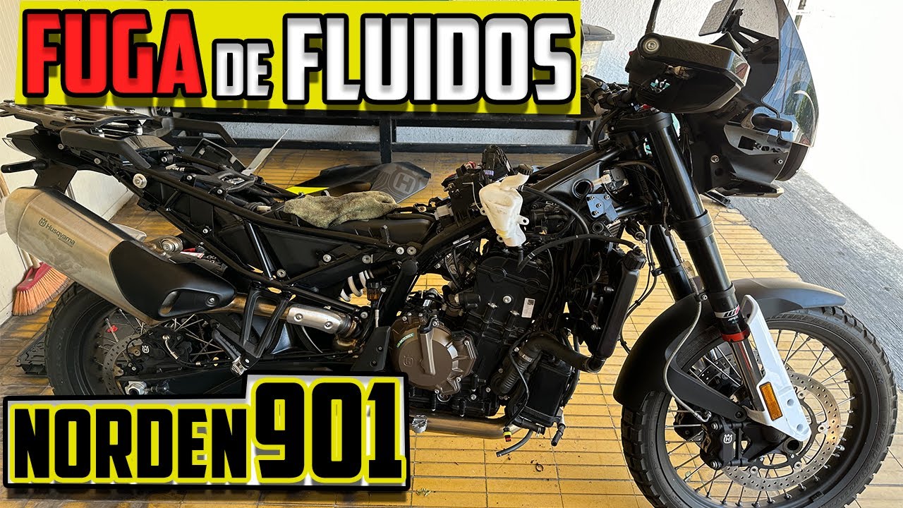 Le encontr&eacute; una fuga de alg&uacute;n fluido a la NORDEN 901