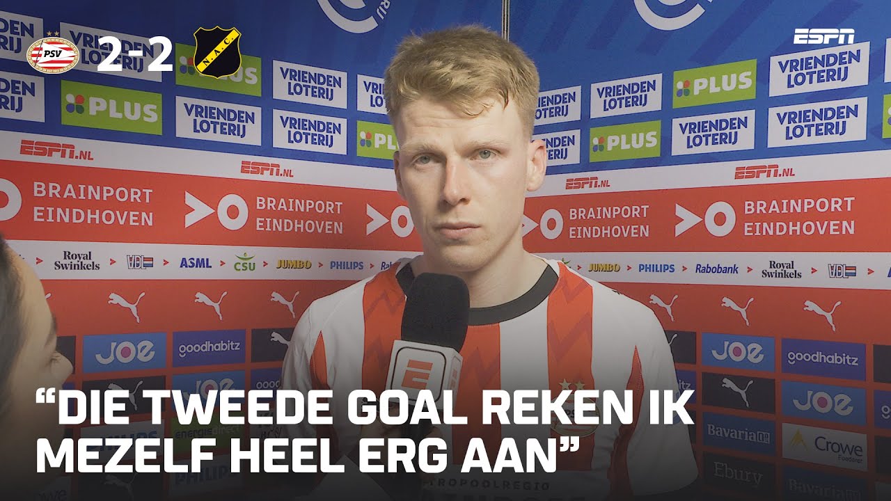 Schuldbewuste aanvoerder Jerdy Schouten na duel met NAC🧐  | Interview