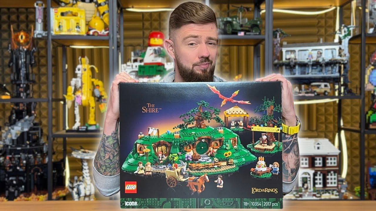 WŁADCA PIERŚCIENI: SHIRE 💍 LEGO ICONS 10354 RECENZJA