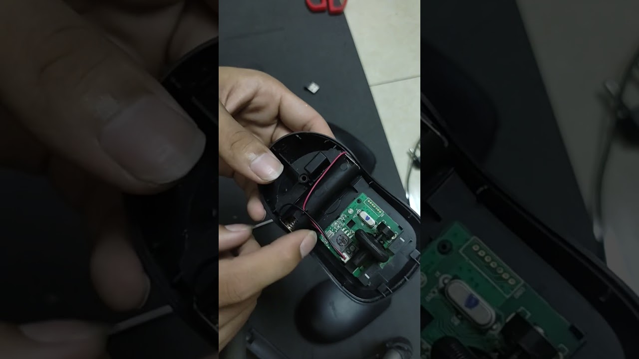 Cách tháo và sửa các lỗi cơ bản chuột máy tính