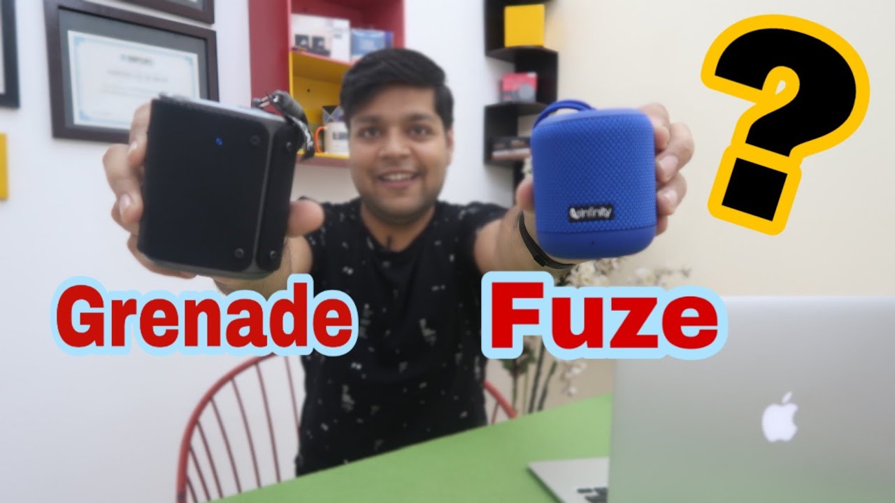 Infinity Fuze 100 VS Boat Stone Grenade Bluetooth Speaker - Top Speakers Compared