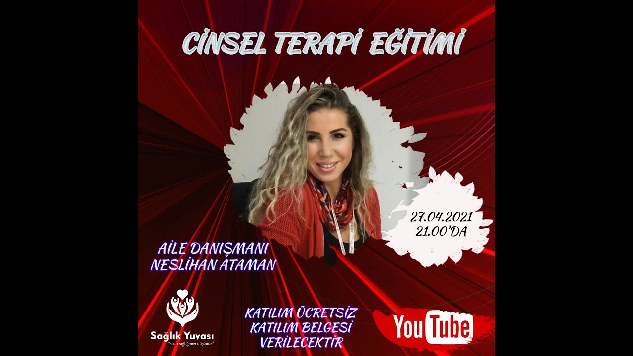 27 NİSAN CİNSEL TERAPİ EĞİTİMİ