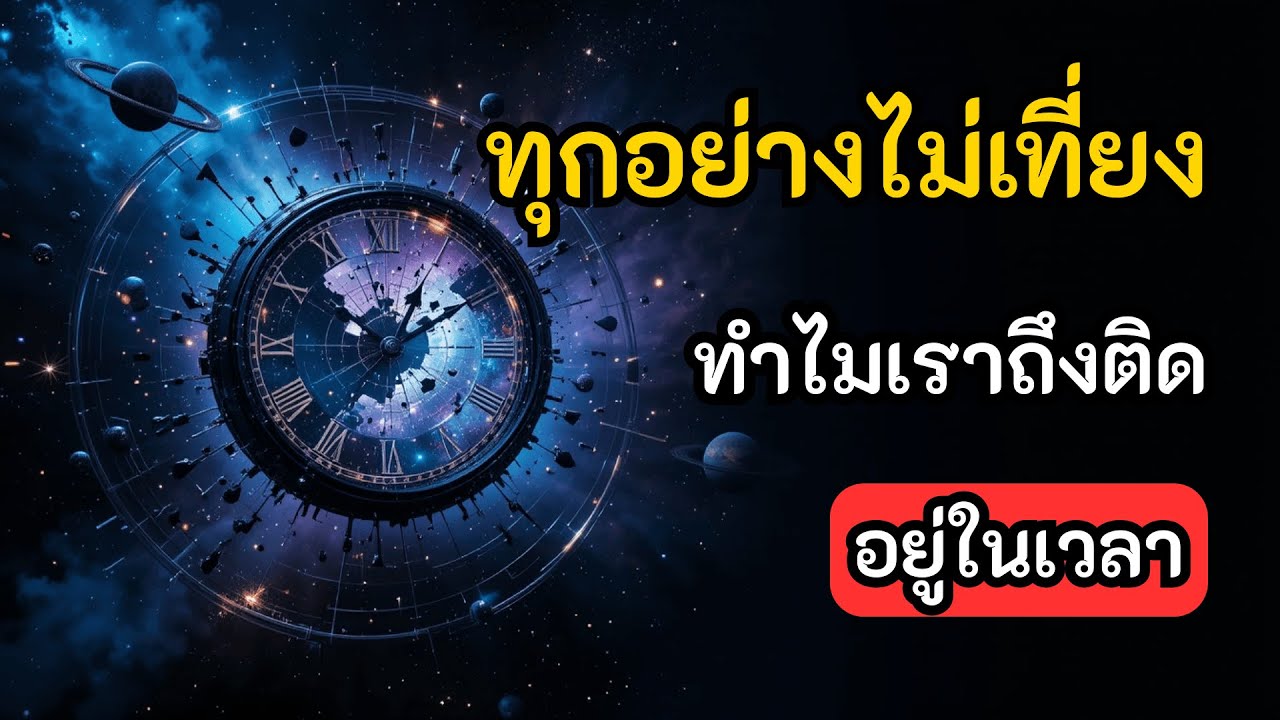 ถ้าทุกอย่างไม่เที่ยง ทำไมเราถึงติดอยู่ในเวลา? คำตอบจะทำให้คุณตื่น!