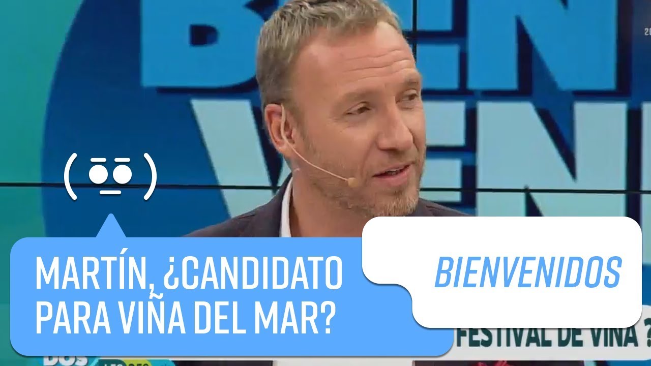 ¿Martín Cárcamo como candidato para el Festival de Viña? | Bienvenidos
