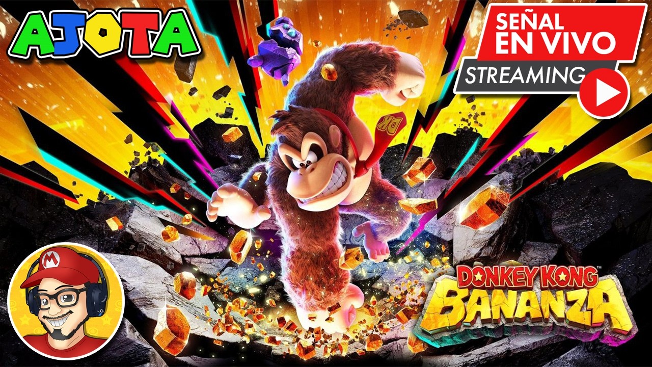 🍌 Donkey Kong Bananza Parte 1 🍌 + ⚔️ Hollow Knight ⚔️ | AJota GameHouse