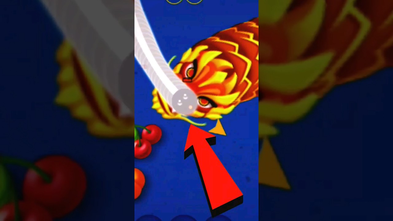 Worms Zone Big Snake Kill🐍🐍 #42 #wormszone #gameplay #youtube #shorts #viral