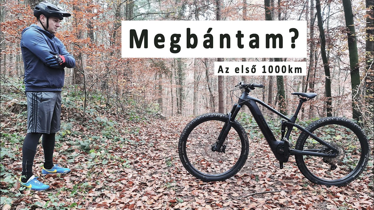 Tapasztalatom a CUBE Stereo Hybrid 120 Race -ről az első 1000km után.