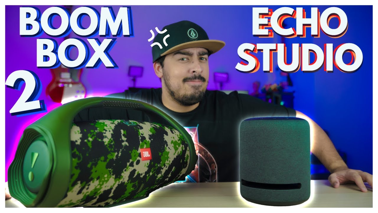 ECHO STUDIO 2021 vs JBL BOOMBOX 2 - Comparativo COMPLETO | Qual é a MELHOR caixa de som?