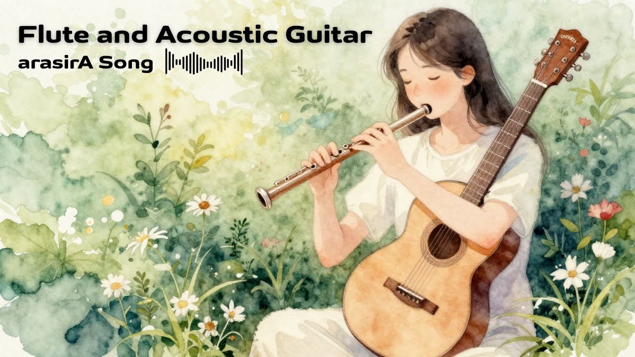 เพลงบรรเลงฟลุต กีต้าร์โปร่ง ฟังเพลินๆ ตอนทำงาน Flute, Acoustic Guitar 30 Mins | Relaxing and chill