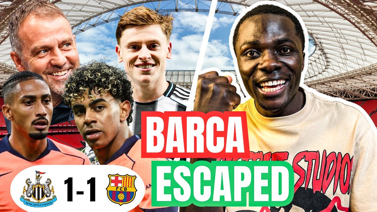 🚨 LAMINE YAMAL SAVES BARCELONA! 😱 Newcastle 1-1 Barcelona Match Reaction