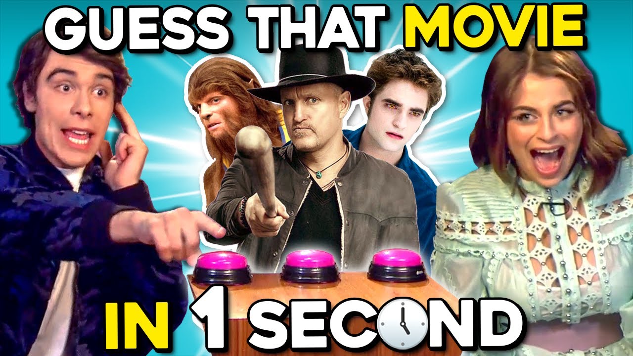 Guess That Movie In One Second Challenge ft. Zombies 2 Cast