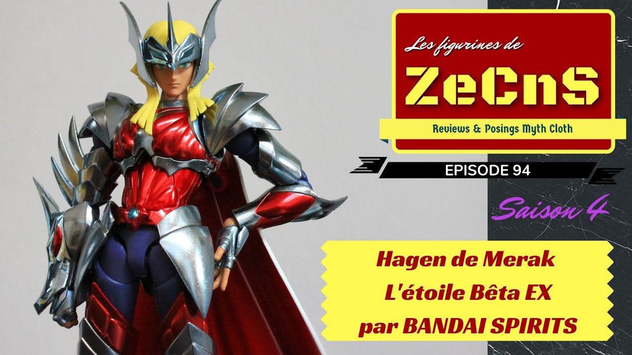 Saint Seiya Myth Cloth - Les Figurines de ZeCnS - Hagen de Merak BETA EX Bandai Spirits Review