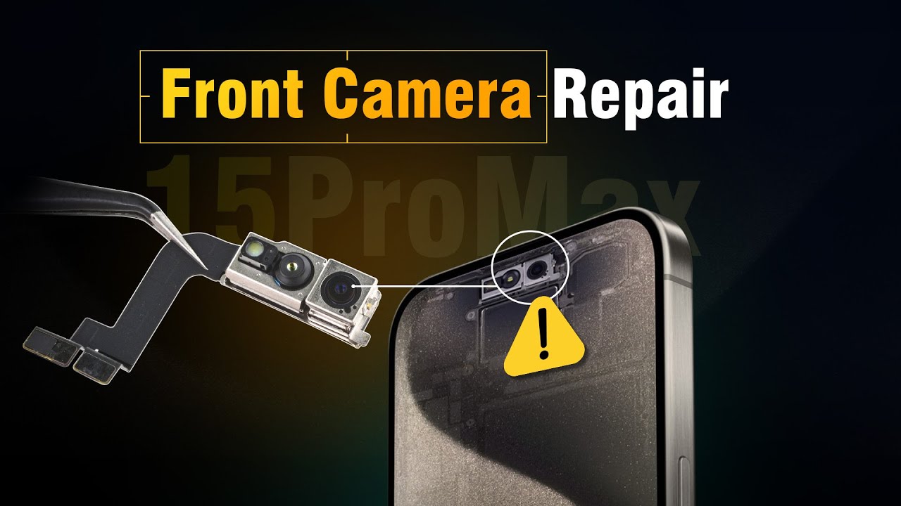 Ремонт фронтальной камеры iPhone 15 Pro Max: пошаговое решение проблем с сопряжением деталей