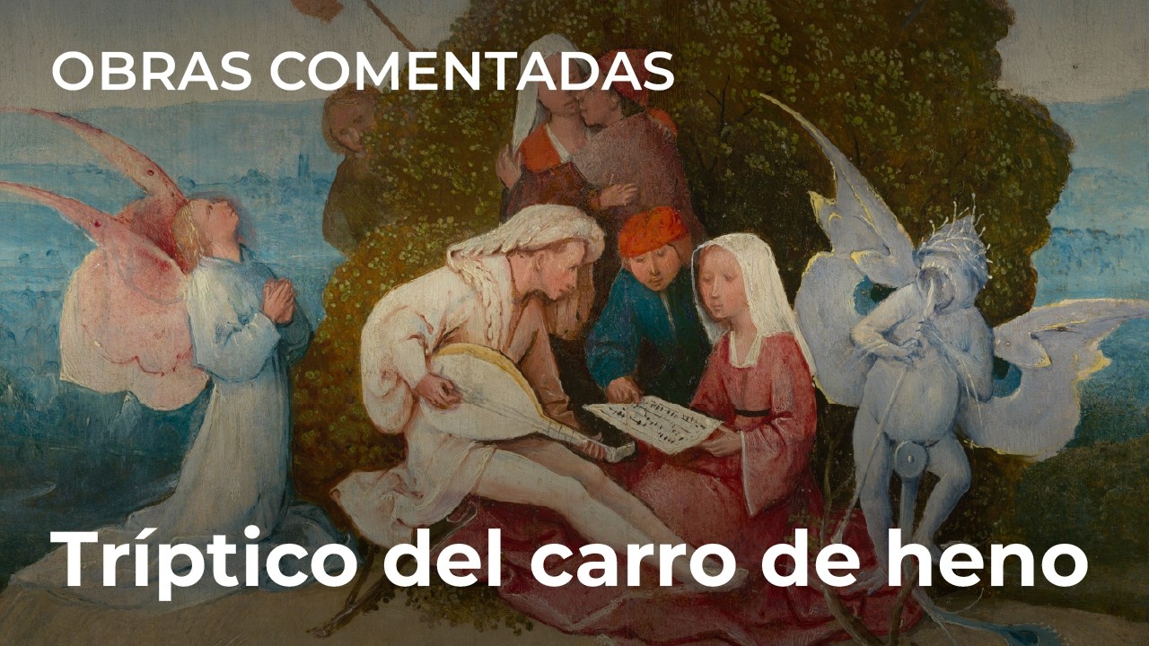 Obra comentada: Tríptico del carro de heno, del Bosco
