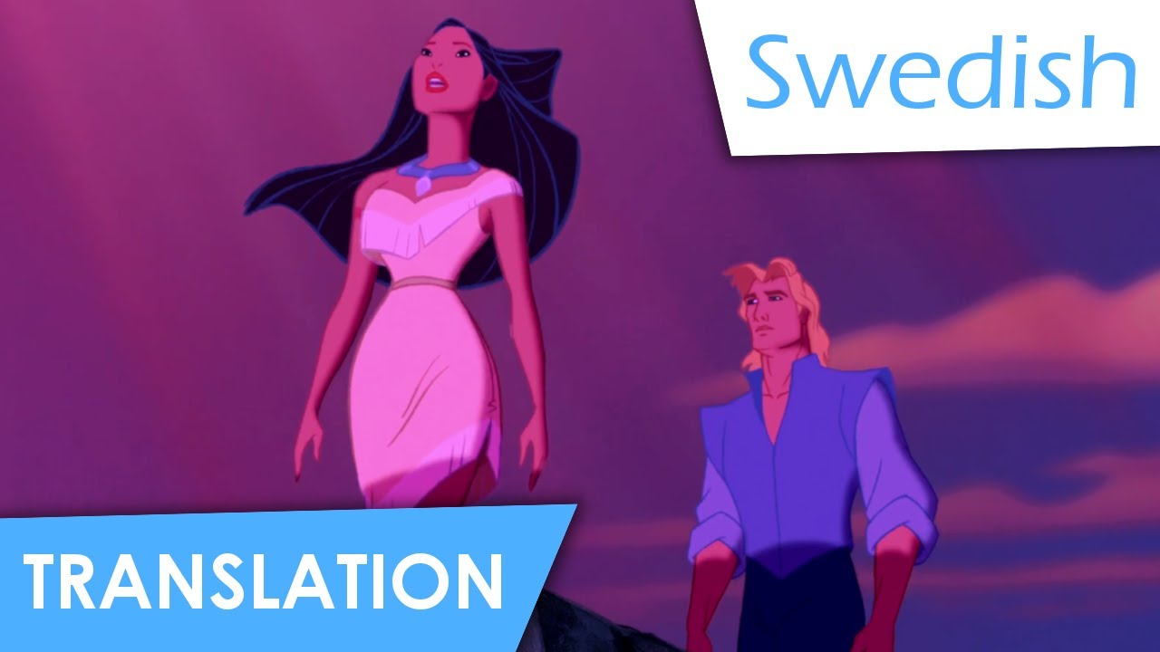 Colors of the Wind (Swedish) Lyrics & Translation