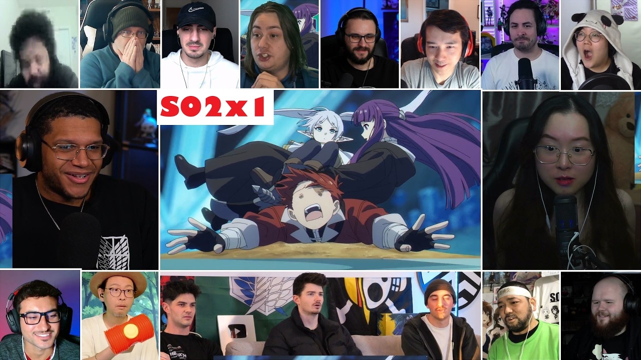 PEAK IS BACK! | Frieren: Beyond Journey's End SEASON 2 Episode 1 REACTION Mashup | Sousou no Frieren