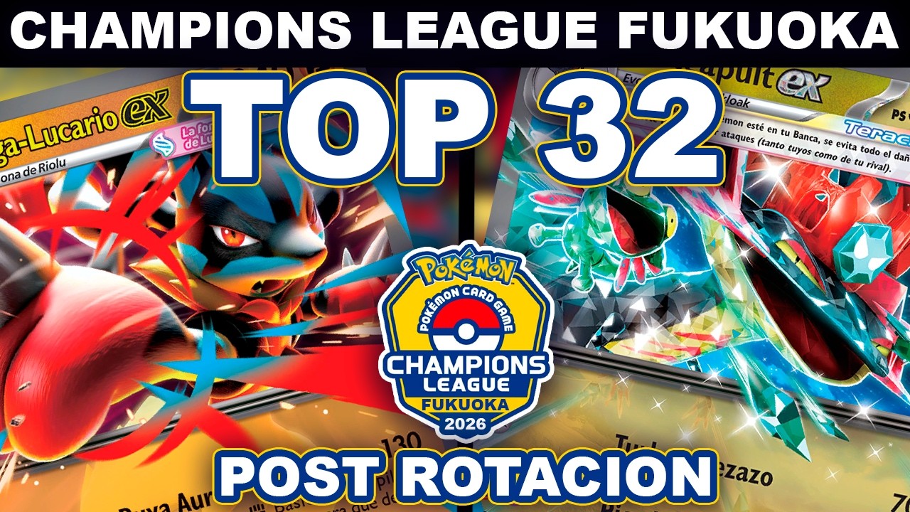 HASTA LATIAS es ATRACANTE XD | POKEMON TCG (POST ROTACION) TOP 32 CHAMPIONS LEAGUE FUKUOKA 2026