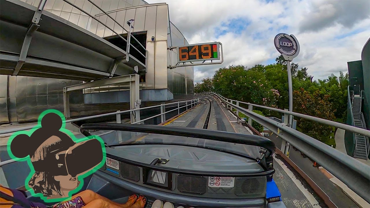 Тестовый трек 2.0 в EPCOT — вид из первого ряда