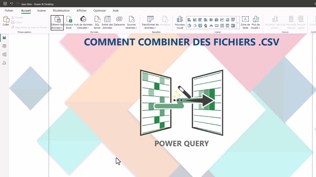 Power Query  - Comment consolider automatiquement des fichiers csv ?