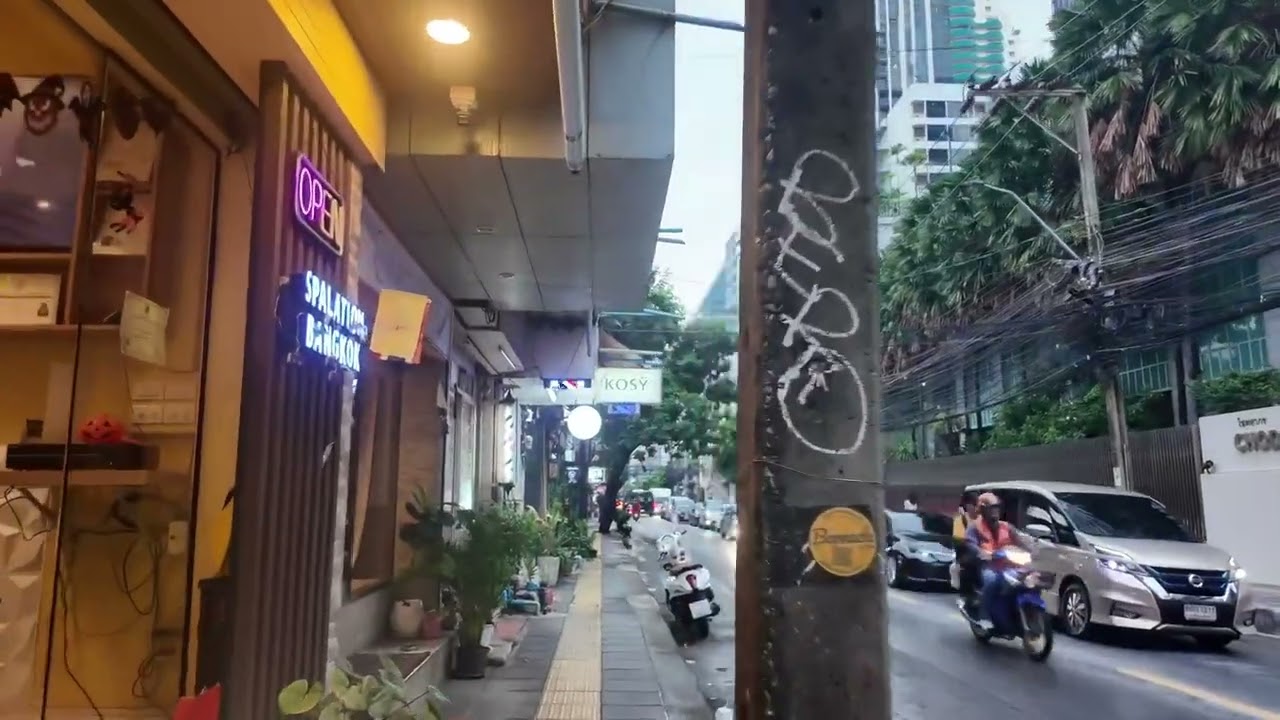 Sukhumvit Soi 23 Massage street Bangkok Thailand.