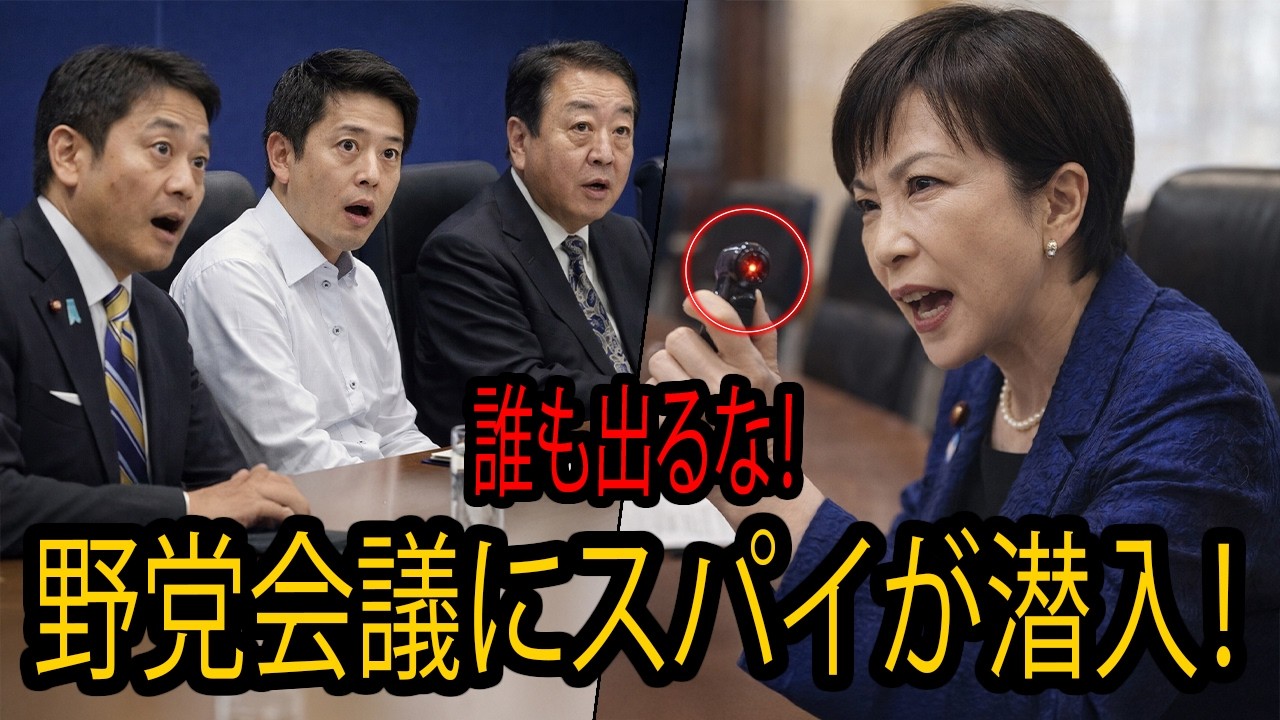 「誰も出るな！」高市早苗が会談中に全出口を封鎖した理由！