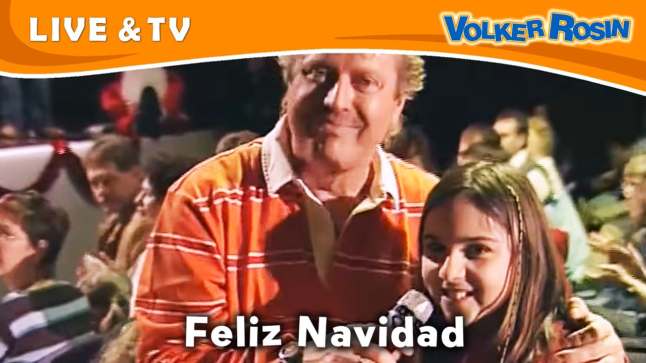 Volker Rosin - Feliz Navidad (live) | Weihnachtslieder für Kinder