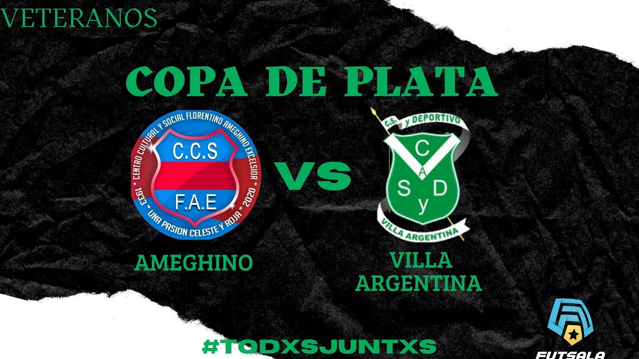 Futsal Veteranos | Villa Argentina vs Ameghino | Copa de Plata