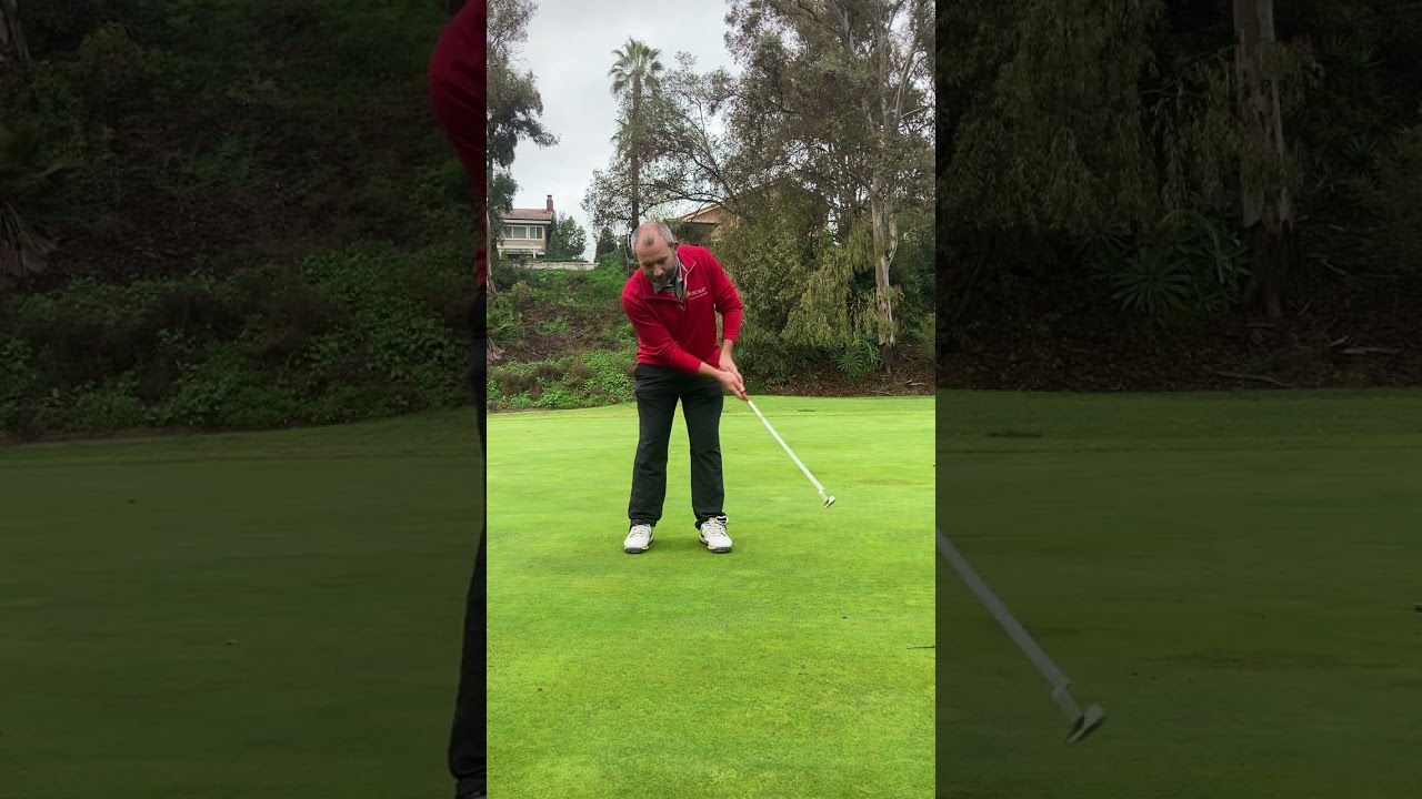 The deceleration putting stroke.
