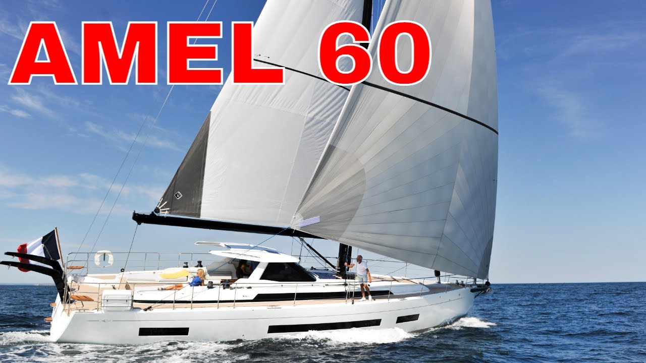 AMEL 60 ultimate ocean blue water sailboat