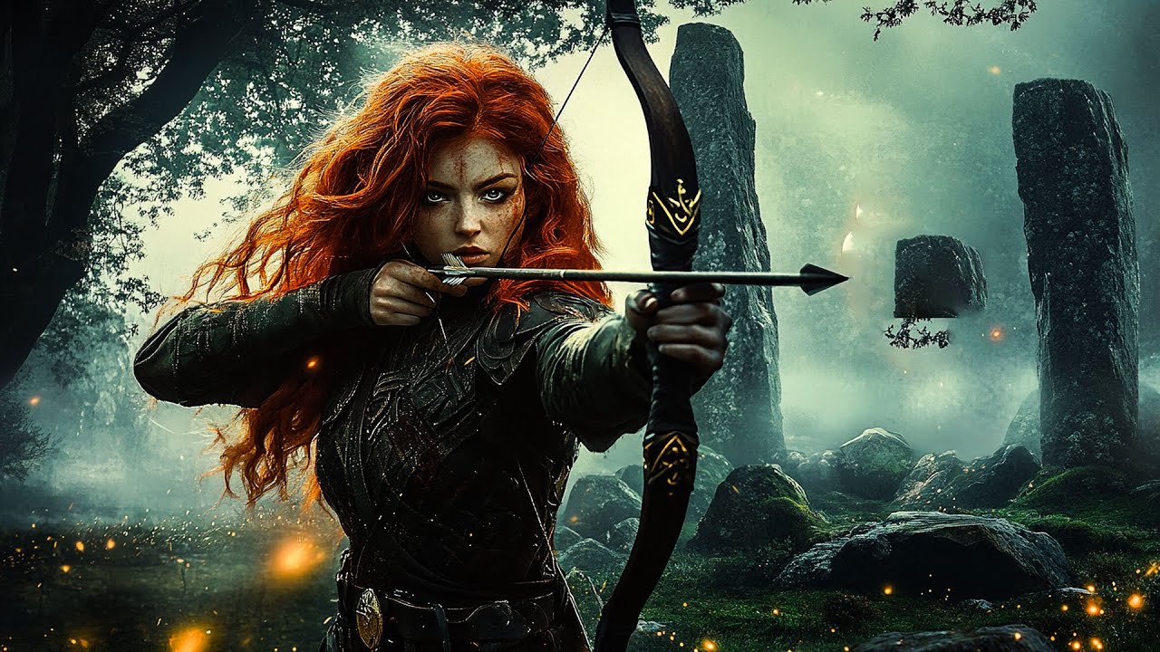 Epic Celtic Archery & Magic | Enchanted Forest, Ancient Stones & Mystical Powers | Celtic Music