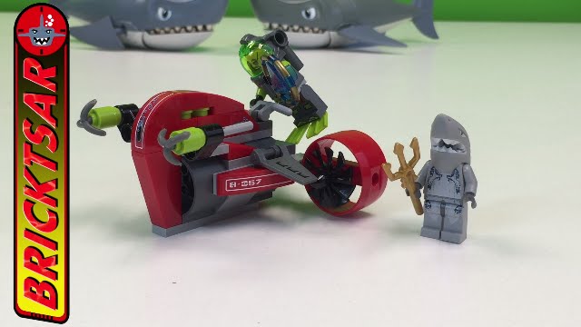 LEGO ATLANTIS 8057 Wreck Raider with Shark Warrior set Review
