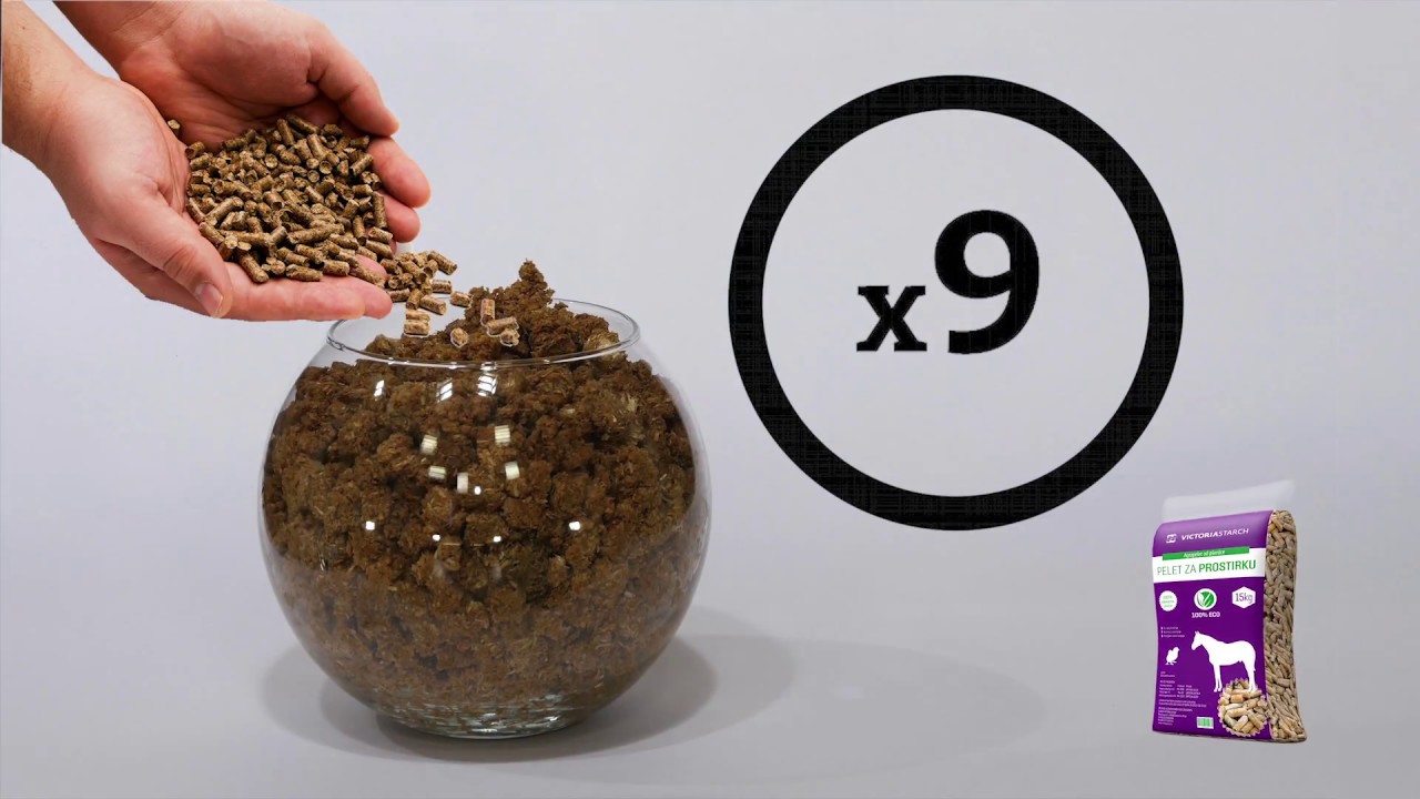 Victoria Starch - agro pelet za prostirku za životinje