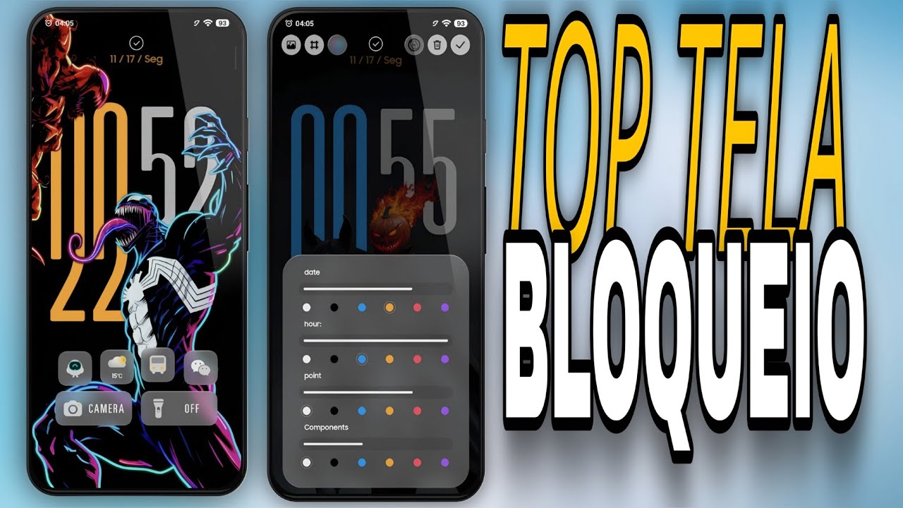🌟Como Personalizar a Tela de Bloqueio do seu Xiaomi com tema  Colors V2