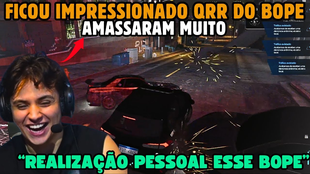 MELHOR QRR!😯 PAULINHO SOFRE TENTATIVA E BOPE DEU QRR INSTANTÂNEO na CAPITAL CITY!
