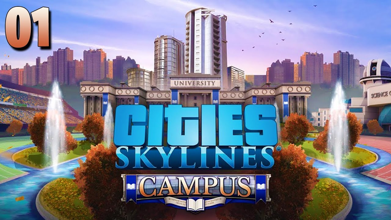PUTTÓFALVA ÚJ ÉVAD 🐧 Cities Skylines: Campus | 1. rész