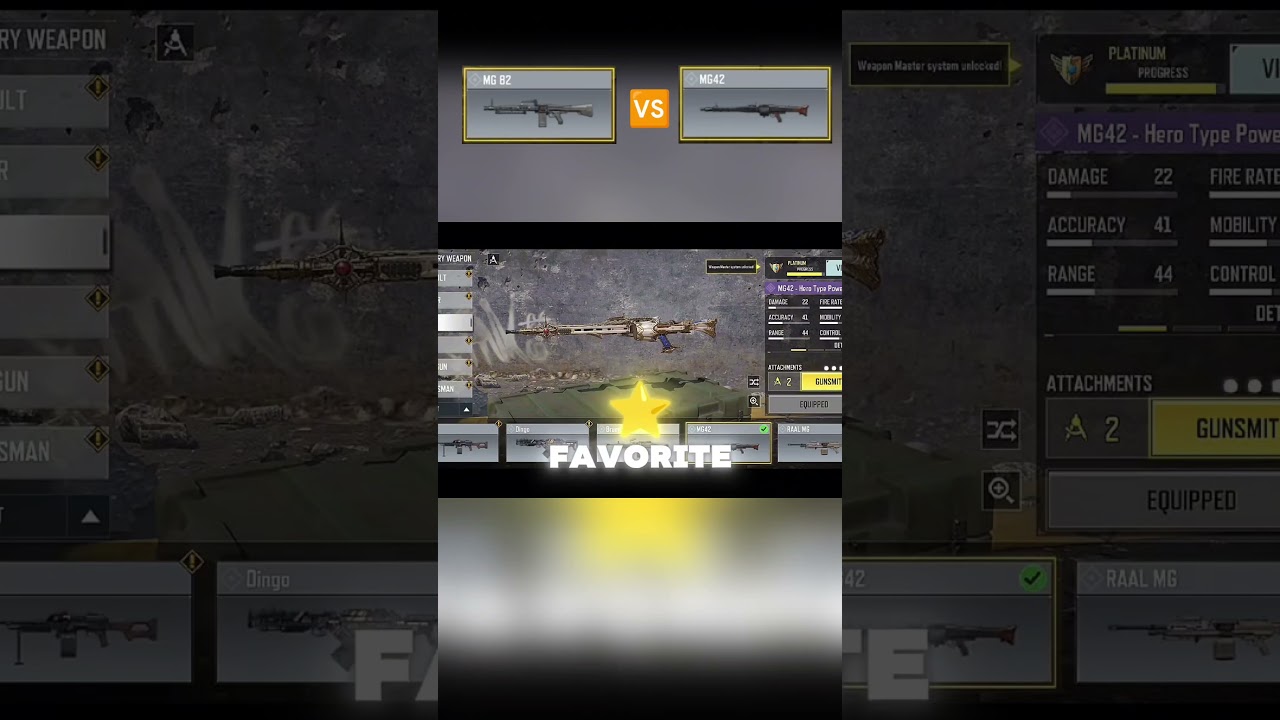 MG82 kontra MG42 &ndash; KT&Oacute;RY JEST LEPSZY? #mg42 #mg82 #codm #callofdutymobile #codmobile
