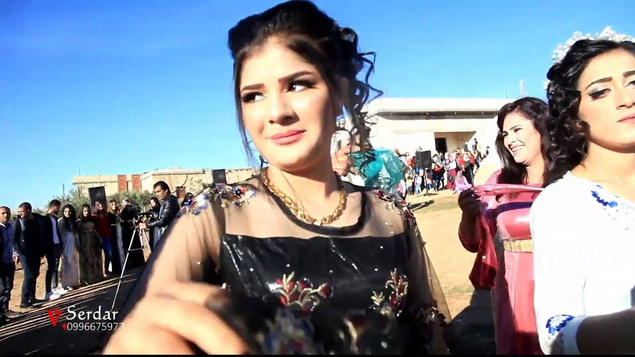 عرسان ( اذاد و دنيا ) اجمل اعراس كوباني في/ قرية قره مزره المقطع (1) Wedding - Azad & Dunya