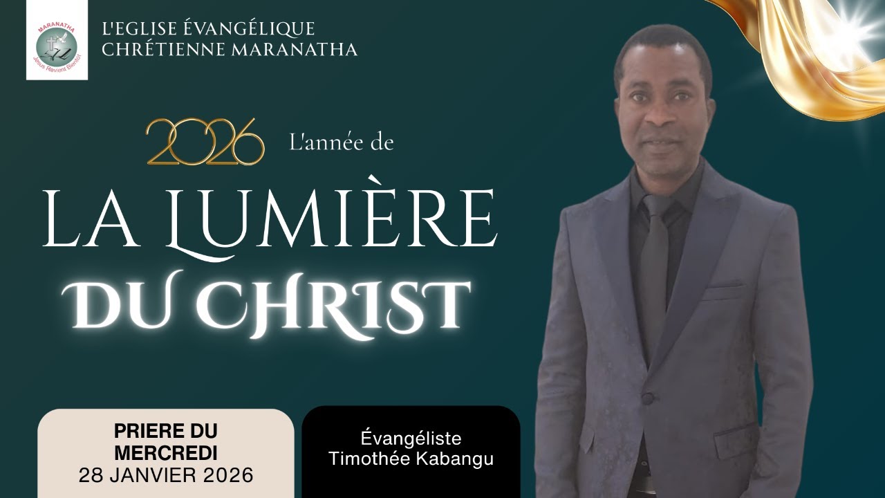 La Lumière du Christ - Évangéliste Timothée Kabangu