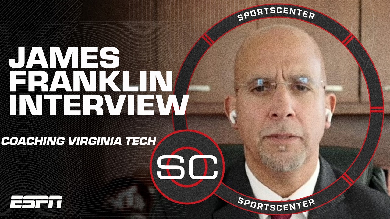 James Franklin explains why he chose Virginia Tech and his priorities with the Hokies | SportsCenter