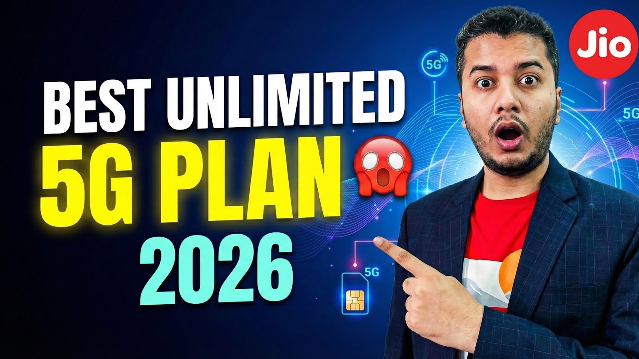 Jio Unlimited 5G Recharge Plan 2026 | Jio 5G Data Plan 2026 | New 🔥