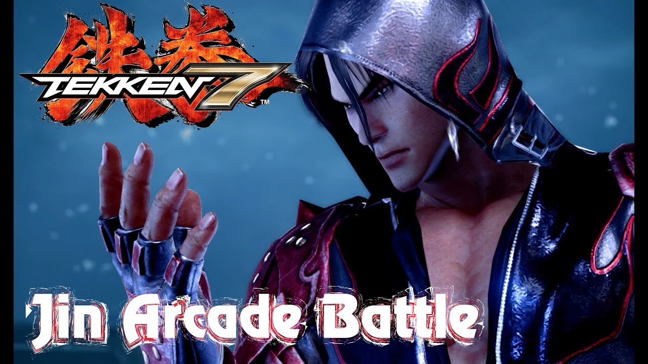 Tekken 7 - Jin Arcade Battle (4k Video)