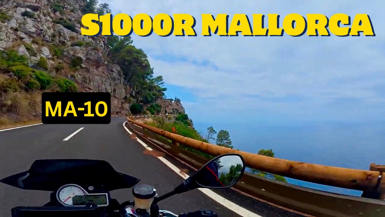 BMW S1000R auf Mallorca - Die schönste Route der Insel?! 🏝️ MA10 Abenteuer